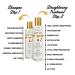Gold Brazilian Keratin Straightening Kit | Ultra Hydrating Mask for Smooth Shiny Hair - International Shipping Available - Buy Online on GoSupps.com