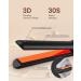 360 Airflow Styler - Professional 2-in-1 Curling Iron & Straightener | Ionic Titanium Flat Iron with Auto Shut Off & 5 Temp Settings Perfect for International Shipping - Buy Online on GoSupps.com