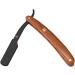 Antioch Stainless Steel Folding Razor Knife - Premium Barber Razor with Wood Handle for Precision Shaving - Buy Online on GoSupps.com