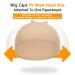 Lsybeauty 4 Pcs Light Brown Stretchy Nylon Wig Caps for Women, Men, and Children - Bald Cap for Wigs - Nude Wig Cap for Long Hair - Pack of 1 - Buy Online on GoSupps.com