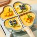 Four Hole Frying for Creative Heart-Shaped Easy Clean Eggs Cooker Omelet Nonstick Eggs Frying Gift for C - Buy Online on GoSupps.com