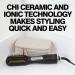 CHI 3-in-1 Hot Smoothing Dryer Brush | Smooth Shiny Blowout & Frizz Control | Detangles Hair & Seals Moisture | Cruelty-Free International Shipping - Buy Online on GoSupps.com
