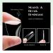 240pcs Clear French Chameleon Long Square Nail Tips - Full Cover Fake Nails with Box for Salons and DIY Nail Art - 10 Sizes - Buy Online on GoSupps.com