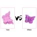 EAONE 50Pcs Butterfly Hair Clips - Mini Cute Styling Accessories for Girls and Women - 10 Matte Colors - Birthday Gift Set with Container - Buy Online on GoSupps.com