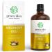 Green idea - argan oil - 100% pure natural and cold -pressed - face body hair beard nails - vegan and cruelty free - argan oil - glass bottle 100 ml