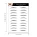 Yesallwas Black Eyebrows Tattoo 4D Hair-Like Fake Waterproof Eyebrows - Long-Lasting & Realistic Transfer Sticker (STM-06) - Buy Online on GoSupps.com
