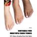 EBANKU 32 PCS Semi Cured Gel Toe Nail Strips - Adhesive Full Wraps with Nail File, UV/LED Lamp Required - Buy Online on GoSupps.com