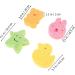 Artibetter Baby Bath Sponges 4Pcs - Durable Shower & Bath Scrubber Sponge for Kids - Buy Online on GoSupps.com