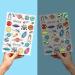 XO Fetti Glow in the Dark Space Temporary Tattoos - 50 pcs | Alien Birthday Party Supplies for Kids - Buy Online on GoSupps.com