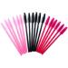 100 Pcs Disposable Mascara Wands Eyelash Brush Spoolies - Pink + Black | for Eyebrow & Lash Extension - Buy Online on GoSupps.com