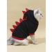 Dinosaur Dog Hoodie - Warm Jacket for Small Dogs and Cats | Christmas & Halloween Costume - Buy Online on GoSupps.com