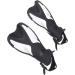 BOLORAMO Swimming Fins for Adults - Open Water Diving Fins (Black & White Size 6-8 37-41) - Buy Now for International Shipping - Buy Online on GoSupps.com