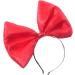 Frcolor Super Large Red Bowknot Headband Women and Girls' Hair Hoop Bow Headdress Hair Accessories for Party and Cosplay Decoration (Red) - Buy Online on GoSupps.com