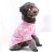 WEYATO Dog Shirt Flowers Summer Cool Beach Cotton Vest for Dogs Cats - Adorable Pink Small Pet Apparel - Buy Online on GoSupps.com