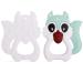 PREMYO Squirrel Teething Ring - BPA Free Silicone Baby Teether Cooling Teething Aid for Pain Relief - Soft Mint Color - Buy Online on GoSupps.com