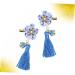 ABOOFAN 2 Pairs New Year Bobby Pin Kids Barrettes for Hair Chinese Style Hairpin Girl Barrettes Clip Girls Hair Clips Hair Clip for Han Chinese Clothing Child Side Clip Japanese-style - Buy Online on GoSupps.com