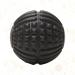 Plantar Fasciitis Massage Tool - Ice Hockey Massage Ball & Fitness Roller for Foot Relief | Yoga Ball & Fascia Ball for Gym Use - Black - Buy Online on GoSupps.com