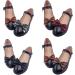 Buy Tsangbaby 2-Piece Leather Loop Shoe Clips - Multi-Colored Removable Buckles for High Heels | Stylish DIY Accessories for Women - Buy Online on GoSupps.com