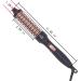Buy PHOEBE 1.25" Curling Iron Brush - Ceramic PTC Heated Hair Curler Tourmaline Ionic Dual Voltage for Travel - Perfect for Long & Medium Hair - Buy Online on GoSupps.com