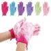 12 Pcs Exfoliating Shower Bath Gloves for Shower,Spa,Massage and Body Scrubs,Dead Skin Cell Remover Solft and Suitable for Men,Women and Children