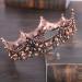 Gold Crystal Wedding Crown Tiara for Women & Girls - Style 4 - Buy Online on GoSupps.com
