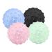 Fomiyes 4 pieces of triangular nail fascia ball fitness ball gymnastics ball massage roller foot vaulted strainer neck massager foot massage device deep tissue massage ball multi-purpose massage ball yoga