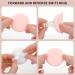 Sibba 8 PCS Makeup Sponge Powder Puff Set for Foundation Cushion & Concealer - Beauty Blender Holder Included - Blending Applicator Pads for Face Cream & Color Correcting - Mini Facial Cover - Skin Color - Buy Online on GoSupps.com