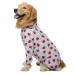 Rehabilitation suit for medium-sized and large dogs after operations breathable full cover dog body body one-piece pajamas cone-e collar alternative surgical abdominal wounds and skin protection 32 Strawberry