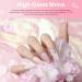 Modelones Gel Nail Polish Kit Starter with UV Lamp - 6 Colors Pastel Pink Set with Gel Top & Base Coat - Portable LED Dryer Lamp and Essential Manicure Tools - Perfect Nail Art Kit for Beginners! - Buy Online on GoSupps.com