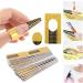 200 Pieces Self-Adhesive Nail Stencils for Gel Nails & Nail Extensions | International Shipping Available - Buy Online on GoSupps.com