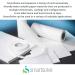 SmartSolve - IT118942 2pt Water-Soluble Translucent Paper 8.5" x 11" White (Pack of 25) - Buy Online on GoSupps.com