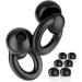 Ear Plugs for Sleeping - Noise Cancelling Reusable Earplugs (6 Pieces) with Storage Case | 35dB Noise Reduction & Soft Hearing Protection for Concerts Work Study & Travel - Buy Online on GoSupps.com