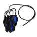 Finger Rehabilitation Orthosis Glove Gas Valve Rehabilitation Robot Glove Reduced Contracture Single Physical Valves Comfortable Fit for Children (Right Hand)