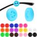 Buy 12 Pairs Silicone Anti-Slip Glasses Holders - Colorful Star Design for Kids & Adults - Soft Grooves for Myopic & Sunglasses - International Shipping Available - Buy Online on GoSupps.com