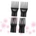 FRCOLOR Hair Dryer Diffuser Set - 4pcs Universal Comb Attachments for Blow Dryer - Afro Comb & Nozzles - Perfect Hair Straightener Replacement - Black - Buy Online on GoSupps.com