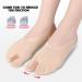 Soft Hammertoe Corrector & Bunion Relief Sleeves - Skin Friendly Toe Straightener & Separator for Foot Pain - Overlapping Hallux Valgus Support - Buy Online on GoSupps.com