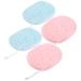 FRCOLOR 16 Pcs Exfoliating Bath Sponges for Cleansing & Scrubbing | PVA Loofah with Lanyard - Ideal for Face & Baby Care | International Shipping Available - Buy Online on GoSupps.com