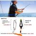 OUHUAN 2pcs Plus Line Release - 17 Downrigger Release Stacker Fishing Leaders with Longline Clips Snap for International Shipping - Buy Online on GoSupps.com