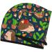 Buy Hair Towel Wrap - Quick Drying Hair Turban with Button | Cute Hedgehogs & Cactus Design - Buy Online on GoSupps.com