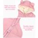 Baby Hooded Winter Romper Down Jacket Snowsuit Coat | Pink | 3-6 Months | Boys Girls Warm Bodysuit Outfits - Buy Online on GoSupps.com