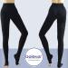 Beister Class 2 Open Toe Thigh High Compression Tights 20-30 mmHg for Varicose Veins & Edema - Black - Buy Online on GoSupps.com