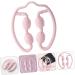 Tofficu Neck and Shoulder Massage Device - Handheld Foam Ring Wheel for Deep Tissue Relief | 1PC Linset Uh - Pink - International Shipping Available - Buy Online on GoSupps.com