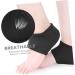 Buy 2 Pairs Heel Warmer Covers | Achilles Cushion & Support Sleeves | Warm Socks Black - International Shipping Available - Buy Online on GoSupps.com