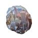 New York City Skyline Shower Cap - Waterproof Reusable Bath Cap for All Genders - Ideal for Spa, Salon, and Home Use - Buy Online on GoSupps.com