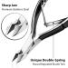 Professional Stainless Steel Cuticle Trimmer & Remover Set - Durable Pedicure & Manicure Tools for Fingernails and Toenails - Buy Online on GoSupps.com