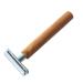 DOM safety razor -CLASSIC- with olive wood handle (with "Watzmann" handle)