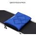 KingCamp XL Thick Cotton Cot Pad for Camping - Portable Sleeping Mattress for Outdoor Travel and Hiking - Navy/Grey, 79.9''x29.9 - Buy Online on GoSupps.com