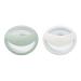Nuk Mommyfeel Schnuller | BPA-free Silicone Pacifier for 0-9 Months | 2-Pack in Green & White | Perfect for Breastfeeding Relationship - Buy Online on GoSupps.com