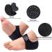Gel Heel Cups for Pain Relief | Anti-Slip Heel Protector Cushion Pad - Women's Size 6-9 (Black - Buy Online on GoSupps.com