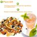 Plant Gift Citrus Grapefruit Herbal Tea All Natural Flavors Loose Leaf White Roselle Lemongrass Blueberries Apples Peppermint Non GMO Vegan Tea Bags Into Iced Tea & Hot Tea 70G/2.5oz - Buy Online on GoSupps.com